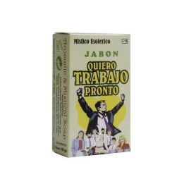 Jabón Esotérico Quiero Trabajo Pronto 80grs